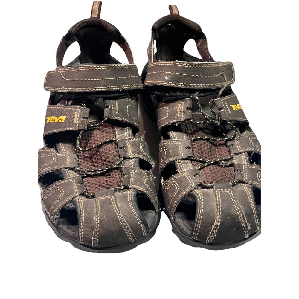 Teva Forebay Turkish Coffee Sport Sandals Mens Size 10 Fishing Hiking Camping